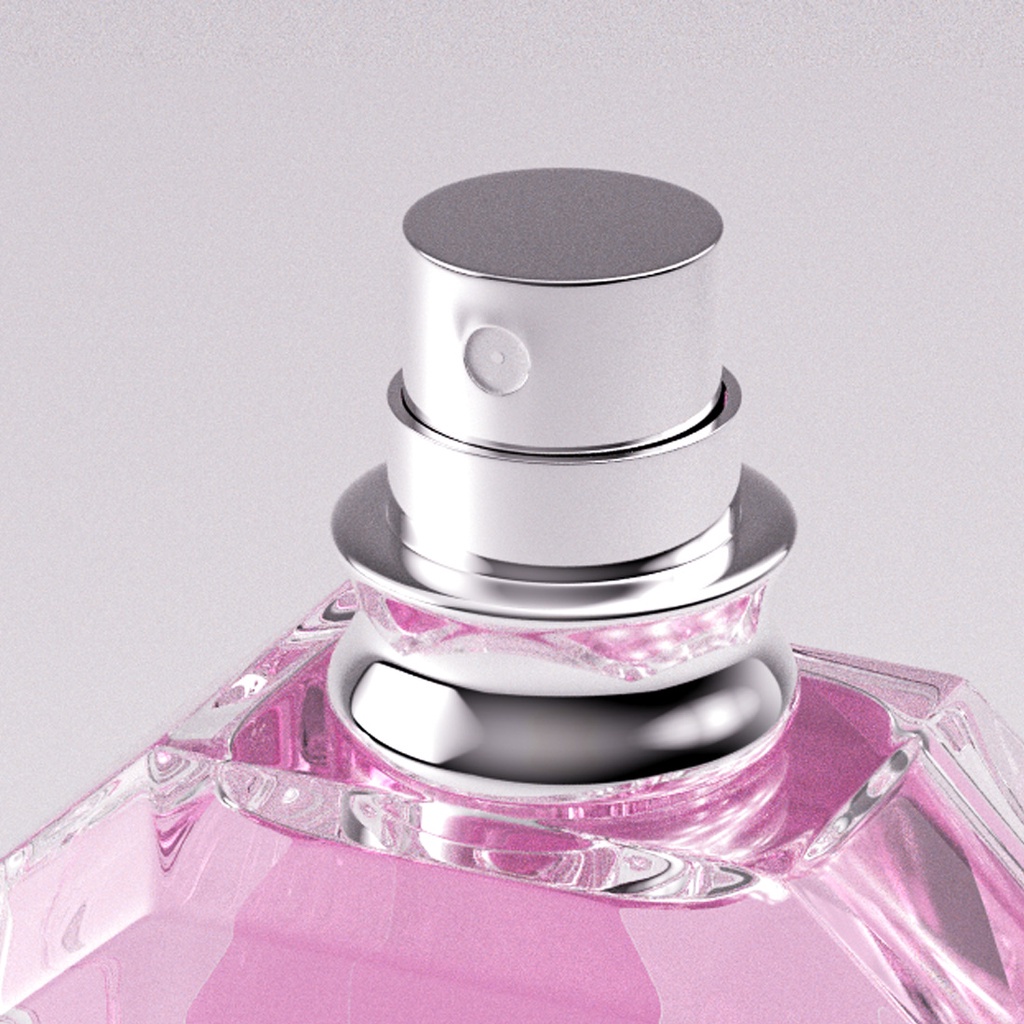 Nước hoa nữ cao cấp Pink Flower Crystal Diamond Miniso hương thơm trái cây ngọt ngào lưu hương lâu, dung tích 50ml