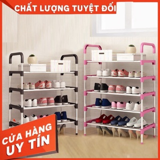 Siêu sale kệ giày dép tiện dụng 5 tầng inox cao cấp