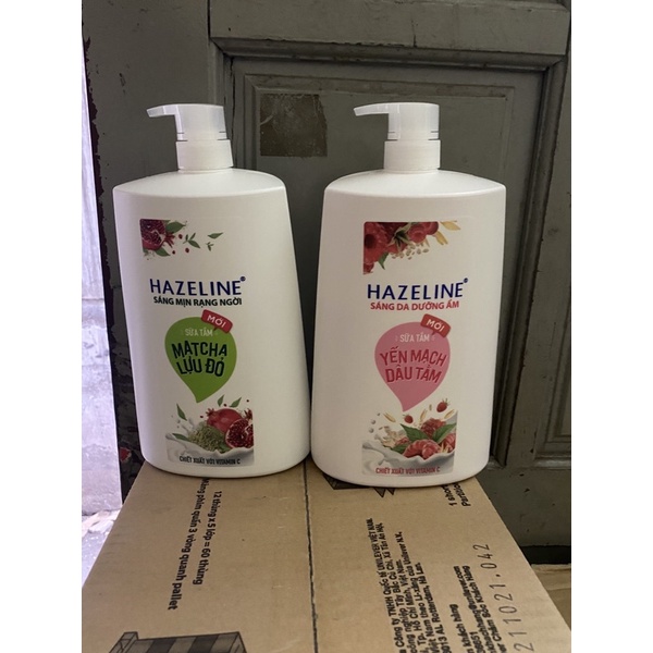 Sữa tắm hazeline 1kg tặng