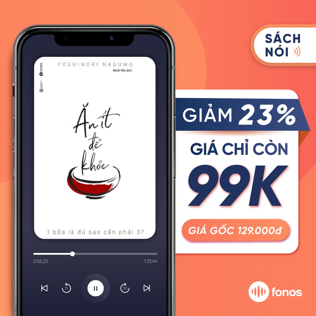 Toàn quốc -  Sách nói: Ăn Ít Để Khỏe