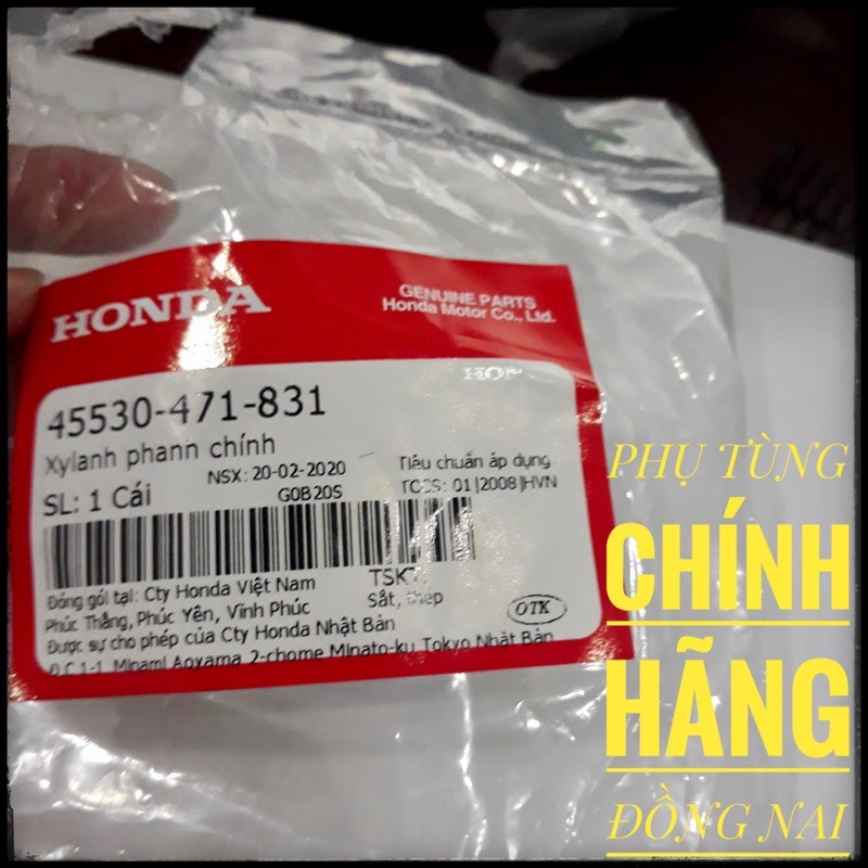 CUPPEN/XY LANH PHANH CHÍNH ZIN LOẠI NGẮN/LOẠI DÀI CHÍNH HÃNG HONDA