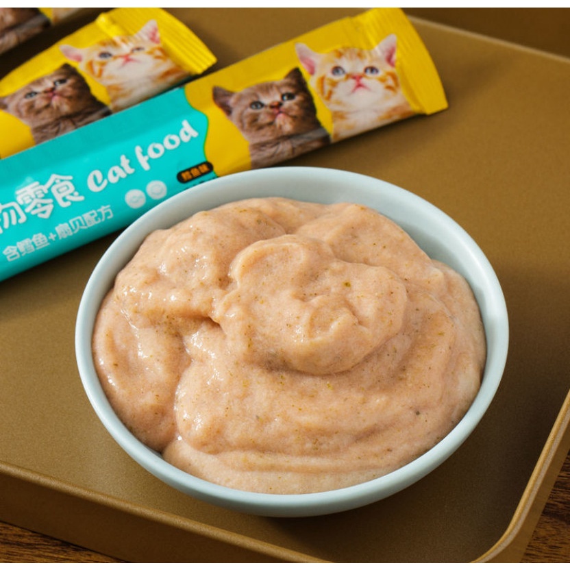 [HCM] Súp thưởng cung cấp dinh dưỡng Cat Food 15g/thanh