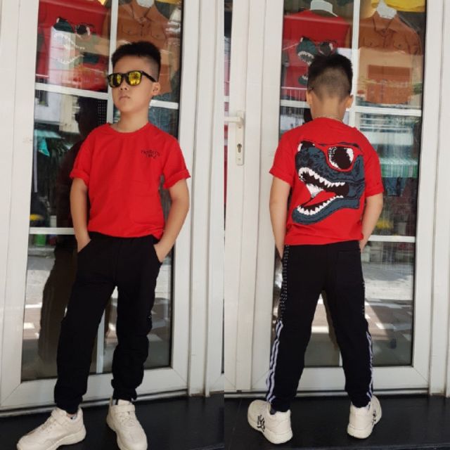 ÁO THUN Bibi khủng long