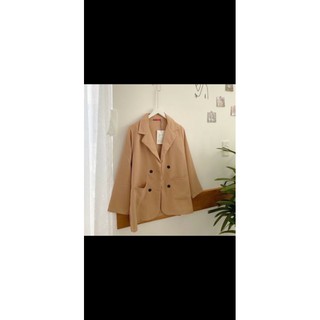 Áo Blazer màu nâu hot trend