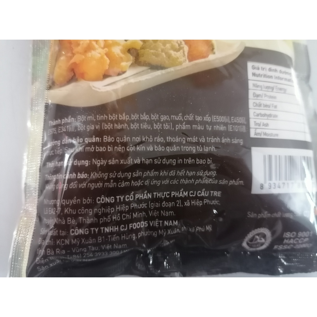 [150g] BỘT CHIÊN GIÒN Cầu Tre [VN] CJ FOODS Frying Mix