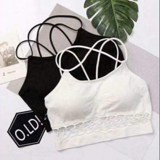 Áo bra dây đan 808 có đệm ngực