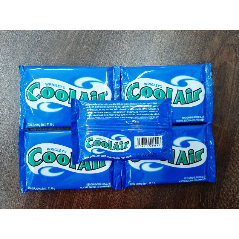 Kẹo singum CoolAir - 1 vỉ (date luôn mới)