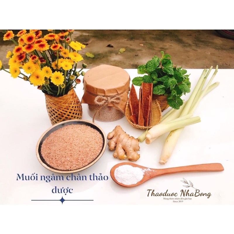 MUỐI NGÂM CHÂN THẢO DƯỢC