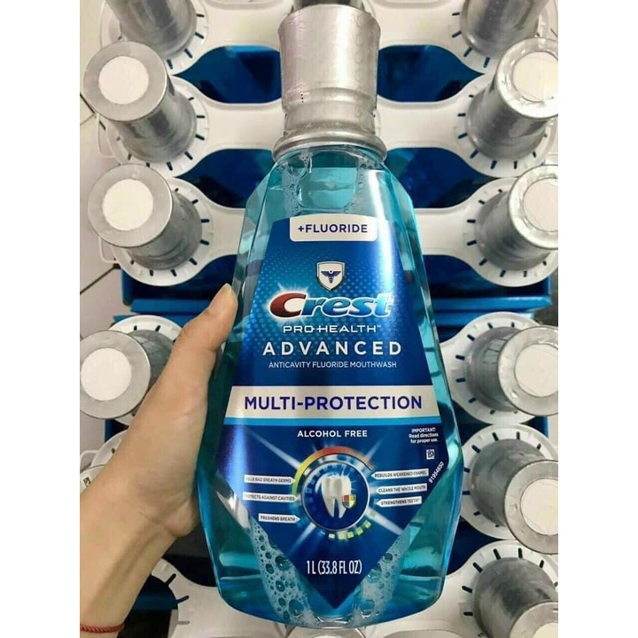 NƯỚC SÚC MIỆNG CREST PRO HEALTH ADVANCED MỸ 1L