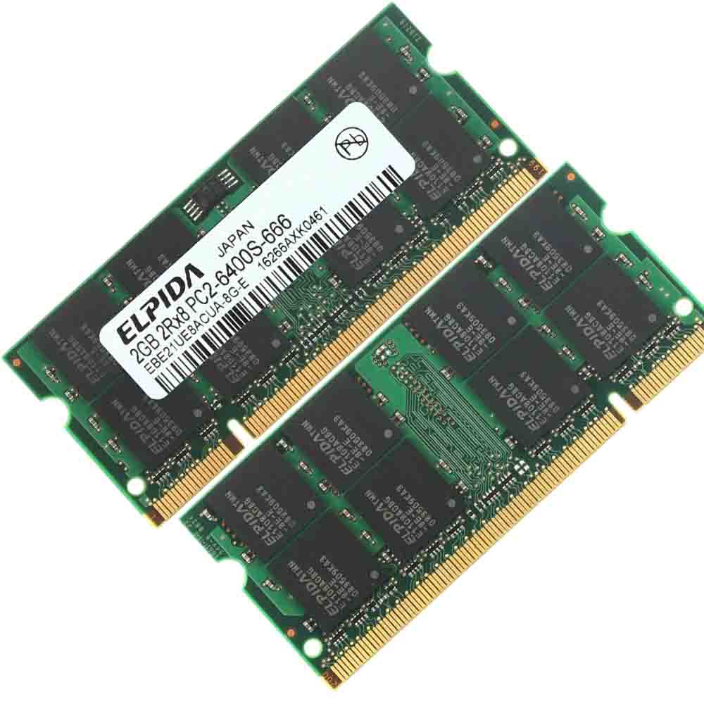 Bộ Nhớ 2gb Pc2-6400 Ddr2 800mhz 200pin Sodmm Cl6 Intel Laptop | BigBuy360 - bigbuy360.vn