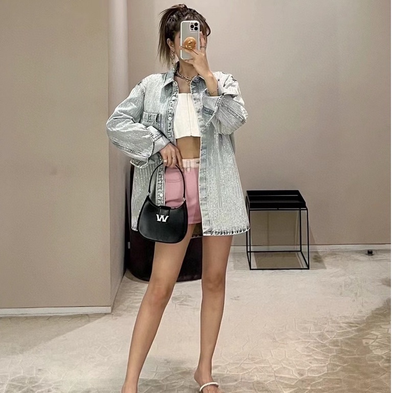 Túi Xách Da Cỡ Nhỏ AW 2022 13 x 11 x 4 cm Thời Trang