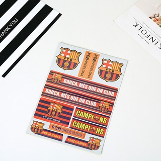 Decal dán logo câu lạc bộ bóng đá