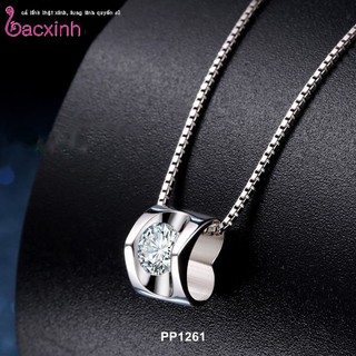 Dây chuyền bạc Ý 925 Bạc Xinh - Tim xinh PP1261