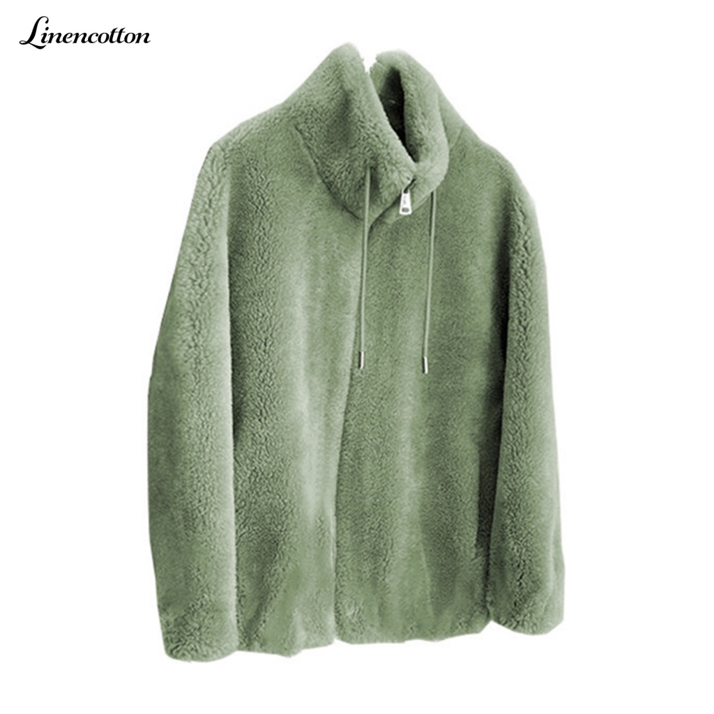 Áo KhoáC VảI Lanh DàI Tay Cho Nữ