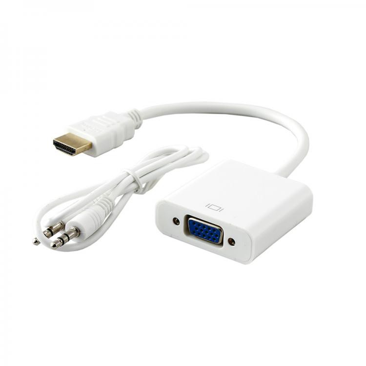 Cáp HDMI Ra VGA Có Dây Audio