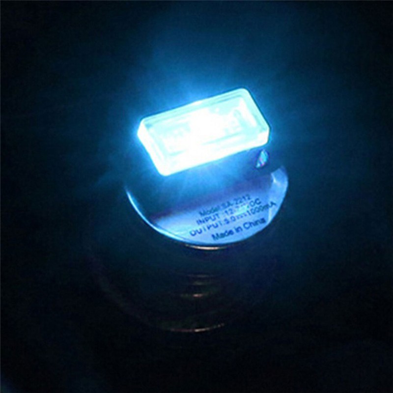 Đèn LED USB không dây trang trí nội thất xe hơi