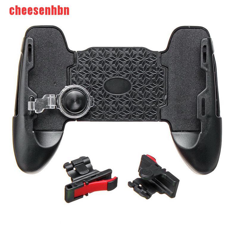[cheesenhbn]HOT 4In1 Mobile Game Gamepad Joystick Controller Trigger Shooter Key For PUBG
