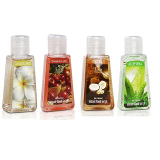 Hộp 4 Chai Gel Rửa Tay Khô 3K Lamcosmé (60ml)-Angle + Cinamon + Coconut + Aloe