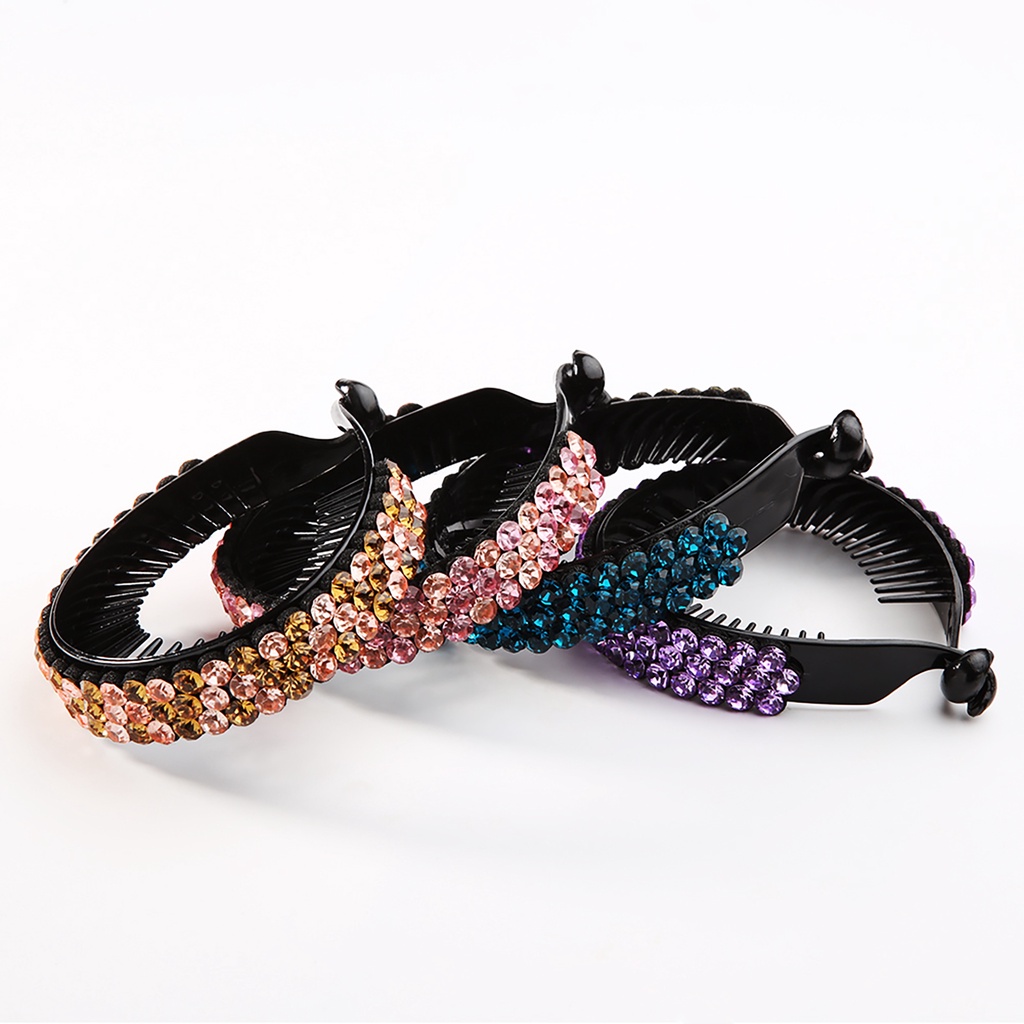 Kẹp tóc đính đá xinh xắn dành cho nữ