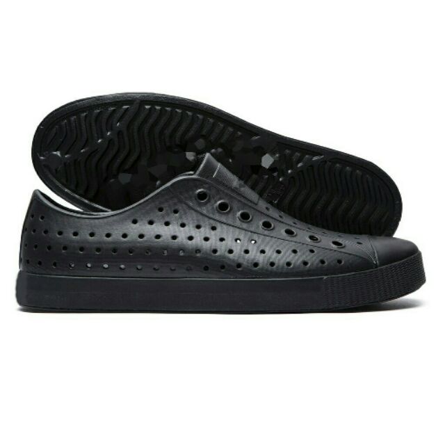 Giày Nhựa Đen Đi Mưa Nam Nữ FITTOP NTJ-017