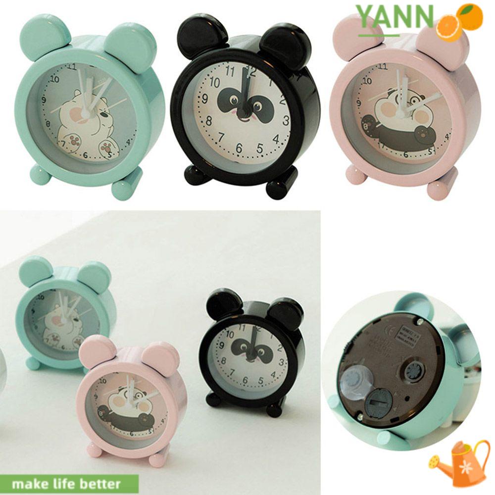 Đồng Hồ Báo Thức Để Bàn Yên Tĩnh Họa Tiết Hoạt Hình Dễ Thương Cho Bé|Đồ Trang Trí