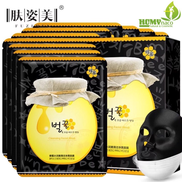 [Lành Tính] Combo 01 Miếng mặt nạ dưỡng da tinh chất mật ong thiên nhiên Hankey Siêu Mỏng