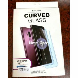 Kính cường lực Full keo UV cho galaxy note 10 pro Full màn hình trong suốt