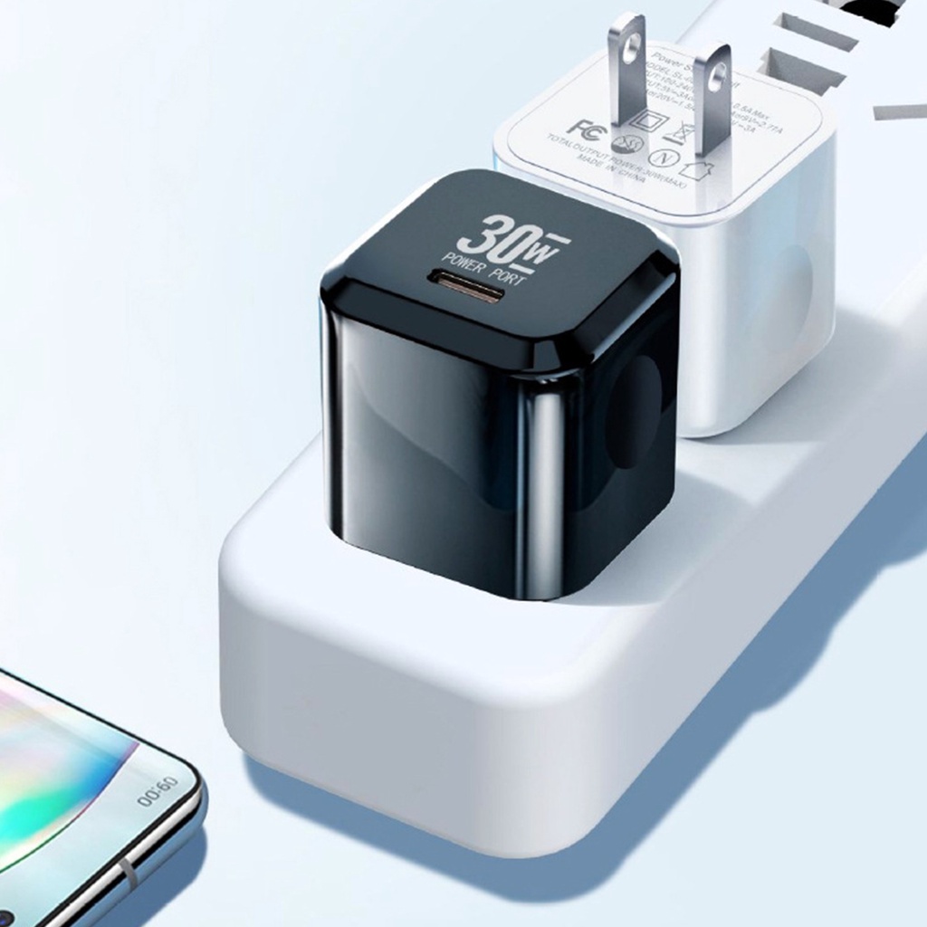 Đầu sạc nhanh mini PD 30w cho điện thoại