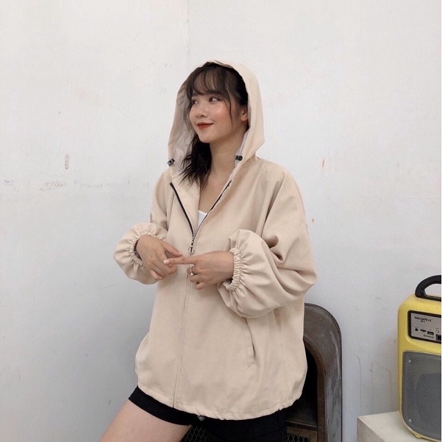 Áo khoác nhung lì 2 lớp dáng rộng tay bồng ulzzang - Mono Boutique