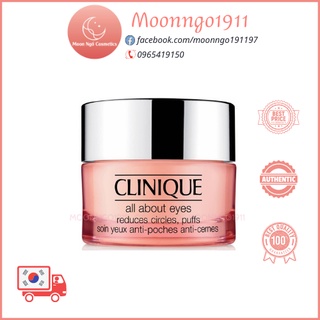 [Unbox] Kem mắt Clinique All About Eyes Reduce Circle 15ml