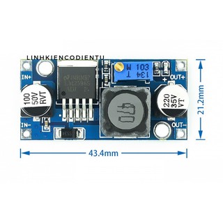 Module mạch giảm áp LM2596 3A