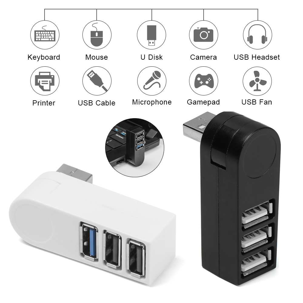 Bộ Chia 3 Cổng Usb 3.0 Tốc Độ Cao