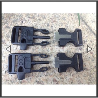 Đầu Khóa Balo Sinh Tồn EDC (3 Chức Năng) đầu khóa balo sinh tồn - đầu khóa thay thế cho balo - balo - phụ kiện balo -