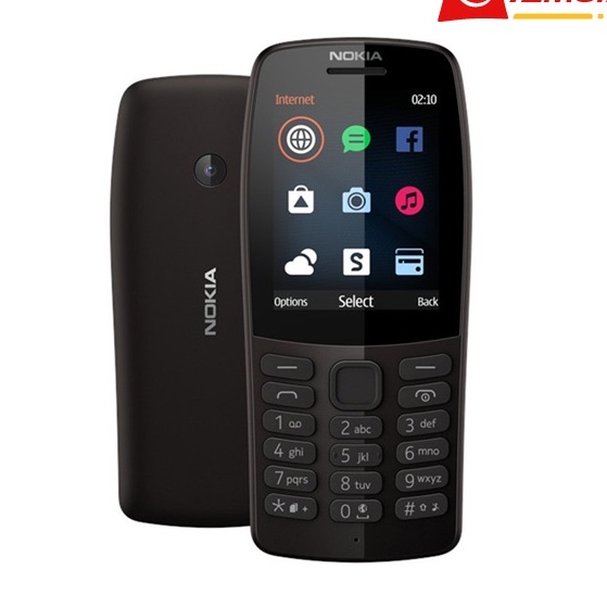 Điện Thoại Nokia 210 (2019) 2 Sim Zin Hàng Cũ Lên Lại Vỏ- Kèm Pin Sạc