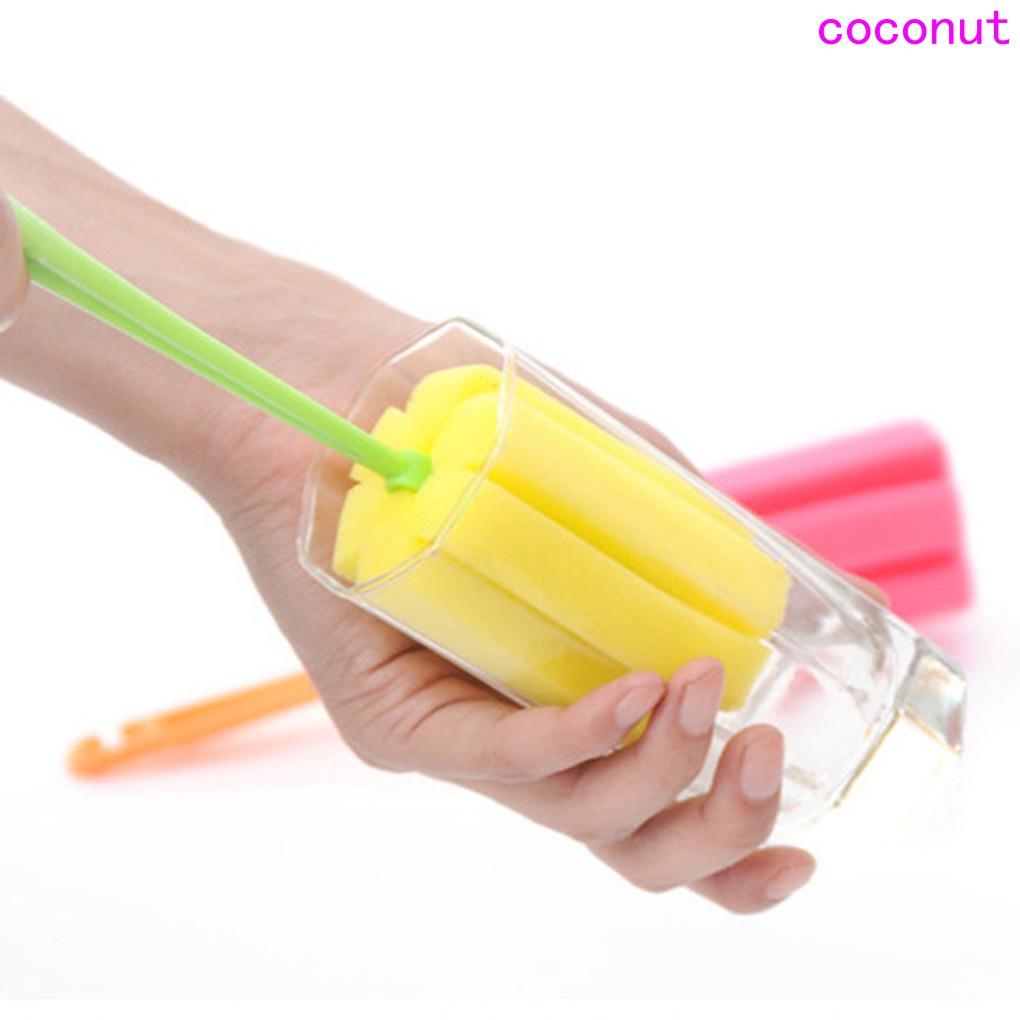 Cọ Rửa Ly Tay Cầm Dài Tiện Lợi Nhiều Màu