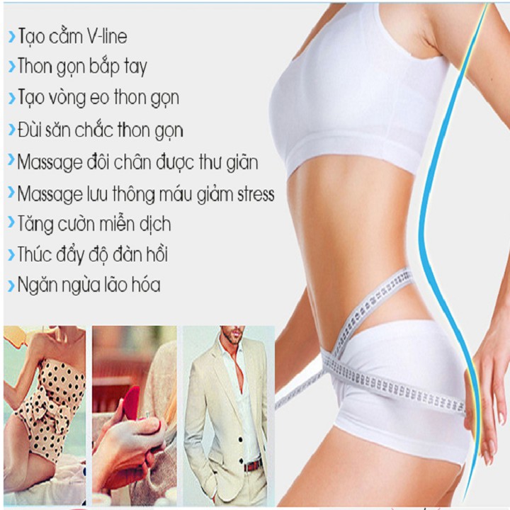 Massage 3D-Body 3D AL-206-Massage Cầm Tay Chống Lão Hóa Tạo Mặt Vline Eo thon Dáng Đẹp