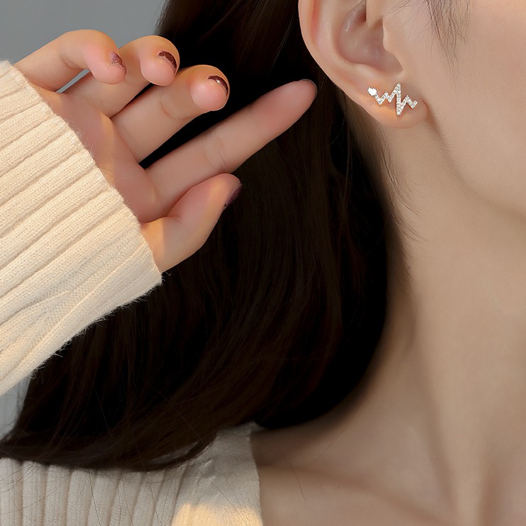 Khuyên tai gắn đá Bạc / Bông tai/ Hoa tai Bạc đá _𝐂𝐚𝐦 𝐤𝐞̂́𝐭 𝐜𝐡𝐮𝐚̂̉𝐧 𝐁𝐚̣𝐜 _ [HÀNG CÓ SẴN]_ 𝐓𝐔𝐍𝐀𝐒𝐇𝐎𝐏 𝐓𝐫𝐚𝐧𝐠 𝐬𝐮̛́𝐜 𝐁𝐚̣𝐜