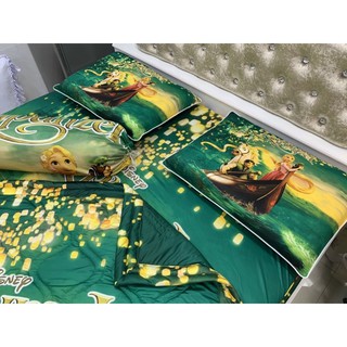 ga gối thun lạnh 5D cao cấp mẫu bé