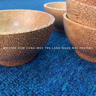 Chén gỗ dừa Mộc Tre, 100% tự nhiên