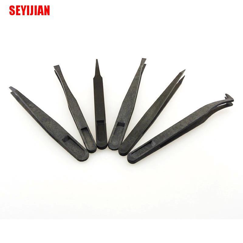 (SEY) Loại Nhíp Nhựa: Chất Liệu Pps + Sợi Tổng Hợp Màu: Kích Thước Tổng Thể Màu Đen: Approx. 12 X 1.1 X