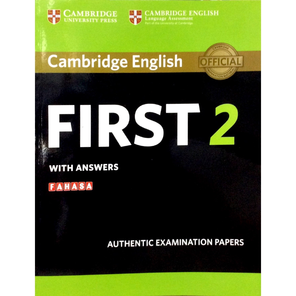 Sách - Cam English First 2 SB w Ans