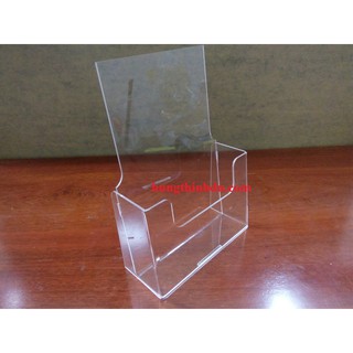 Kệ mica đựng tờ rơi, brochure, leaflet, giấy, tài liệu - Loại tốt
