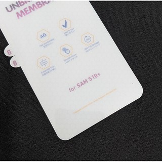 Dán chống xước PPF AG nhám Galaxy S10 Plus