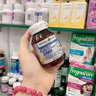 DHA Healthy Care không tanh, thơm ngon cho bé từ 4 tháng tuổi.