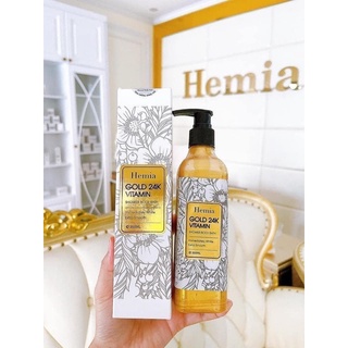 GEL HẤP TRẮNG GOLD24K HEMIA