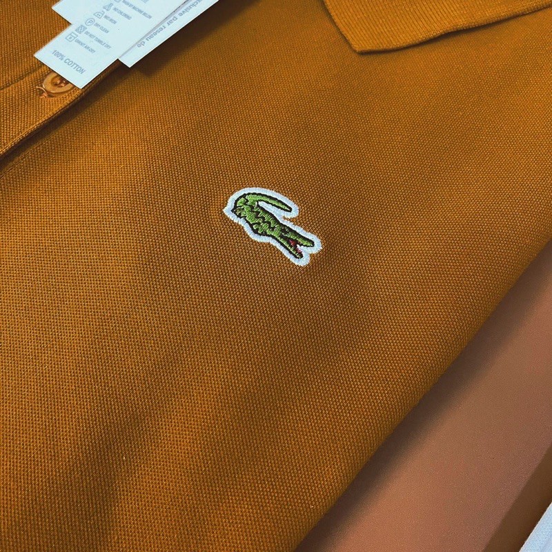 Áo polo L.a.c.o.s.t.e cổ thêu