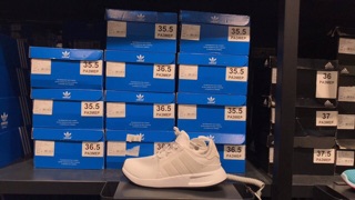 GIÀY ADIDAS X_PLR J ALLWHITE