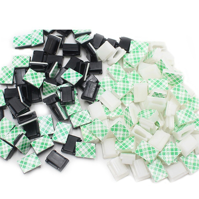 Set 30 Kẹp Cố Định Dây Cáp Tự Dính Tiện Lợi