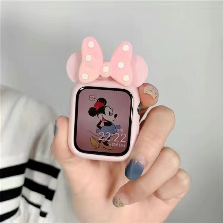 Ốp Bảo Vệ Silicon Mềm 2022 Cho Apple Watch Se 7 6 5 4 3 2 1 41mm 45mm 44mm 40mm 38mm 42mm