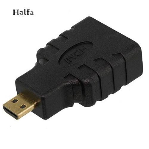 Hl HL HL HL☆Đầu KếT NốI Micro HDMI Sang HDMI Cho HDTV V1.4